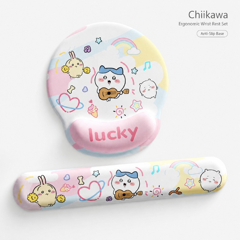 Wrist Rest Pad - وسادة ماوس شييكوا اللطيفة المريحة مع