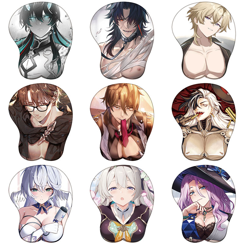 Wrist Rest Pad - Honkai Star Rail ثلاثية الأبعاد دعم
