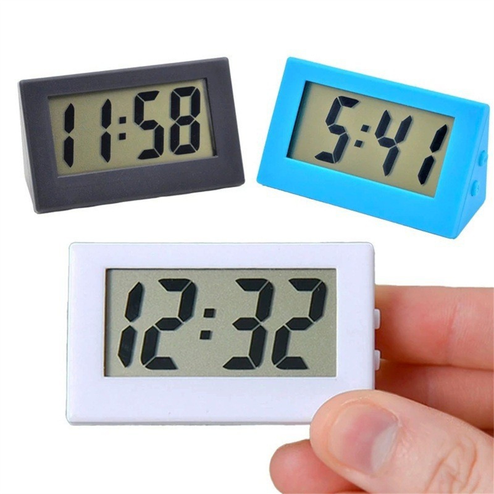 Led Desk Clock - ساعة LED صغيرة شاشة رقمية إلكترونية