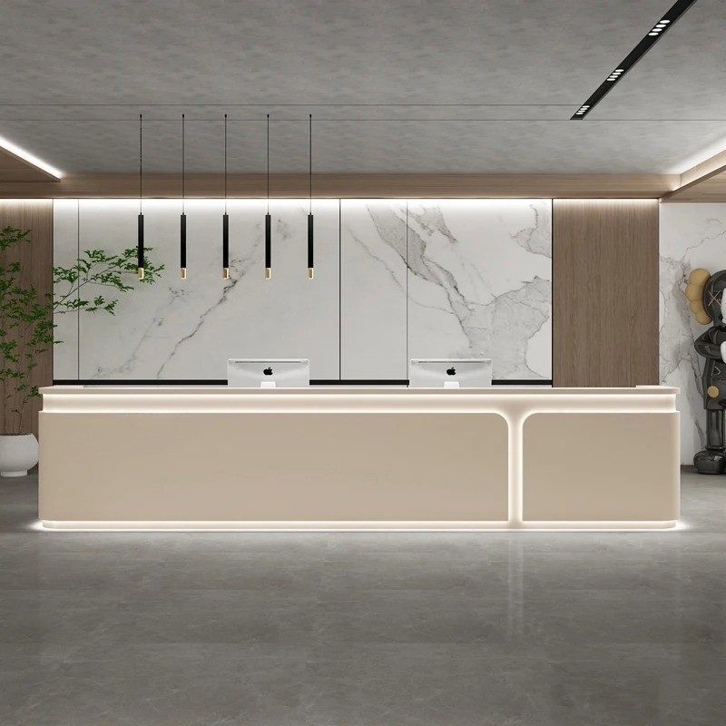 Home Office Industrial Design - طاولة استقبال فاخرة للاستخدام التجاري والصناعي،