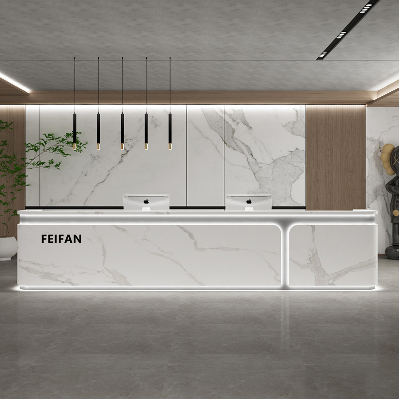 Home Office Industrial Design - تعزيز مكاتب الاستقبال ترحيب عرض تصميم