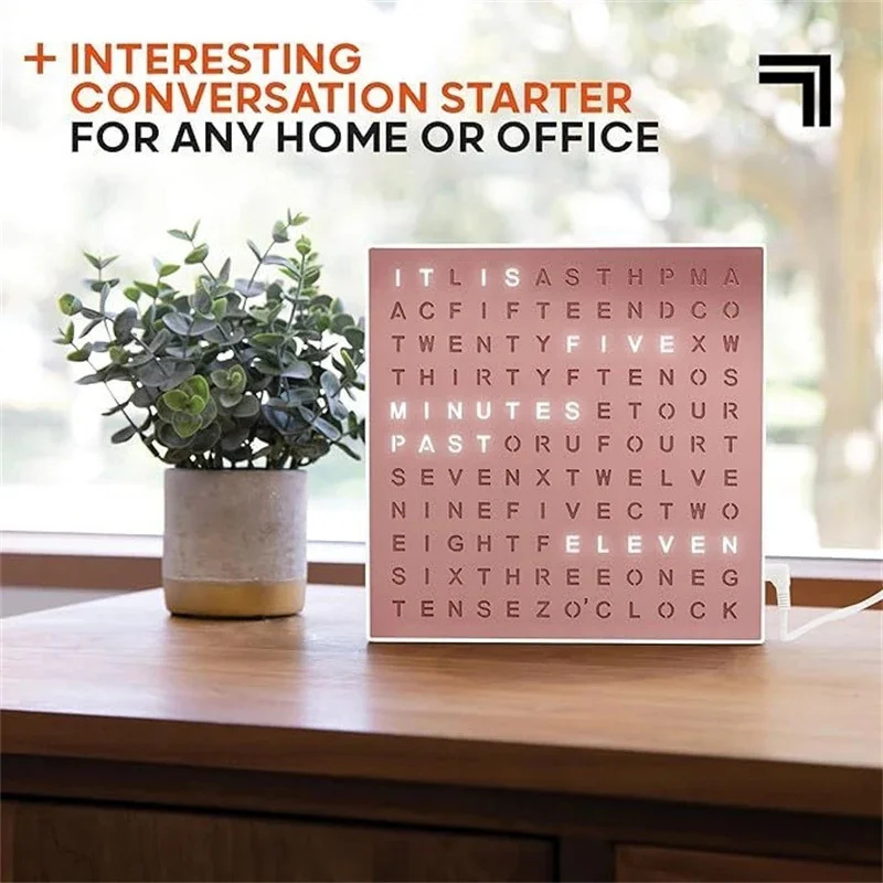 ساعة إلكترونية مضيئة بتصميم عص - مراجعة Led Desk Clock وسعره