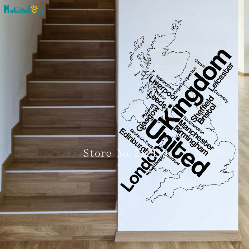 ملصقات جدارية خريطة لندن يونيد - مراجعة Home Office Of London وسعره