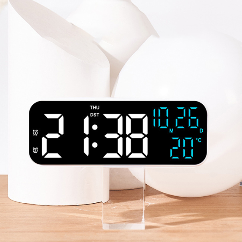 منبه رقمي LED متعدد الوظائف ،  - مراجعة Led Desk Clock وسعره