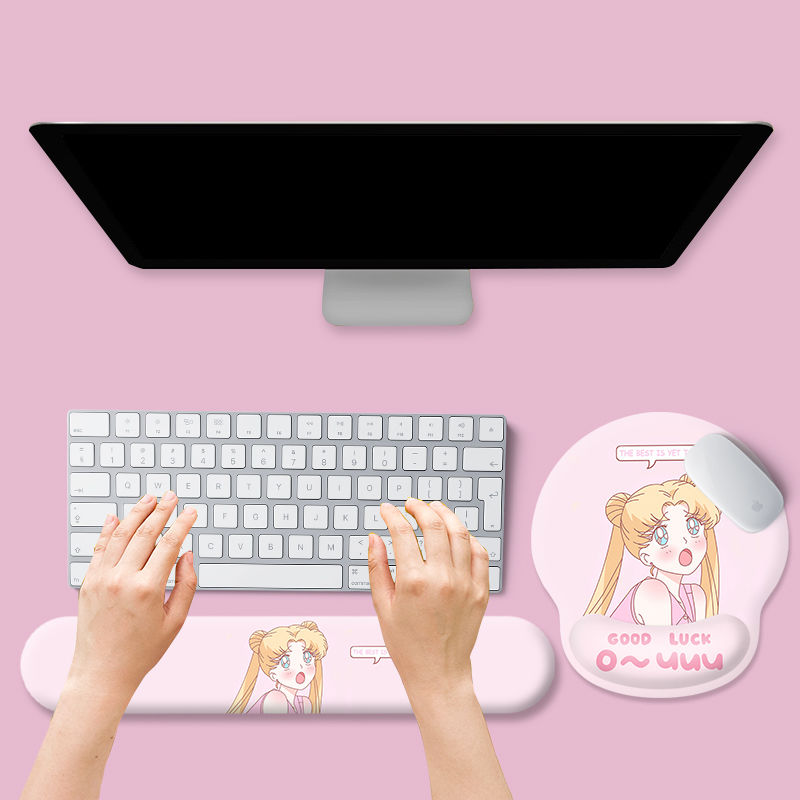 لوحة ماوس مكتب بحار القمر لطيف - مراجعة Wrist Rest Pad وسعره