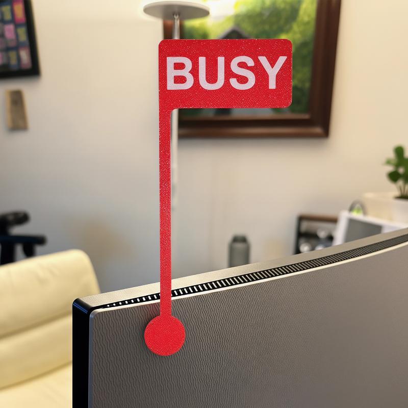 لافتة 'متصل/أنا مشغول' هدية فر - مراجعة Home Office Call Center وسعره