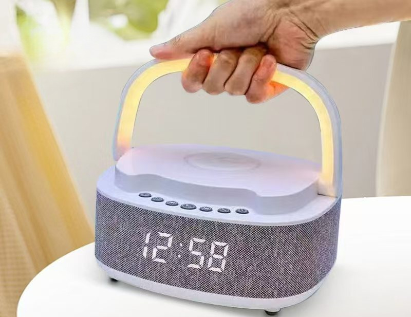 مكبر صوت بلوتوث S301 - ساعة من - مراجعة Led Desk Clock وسعره