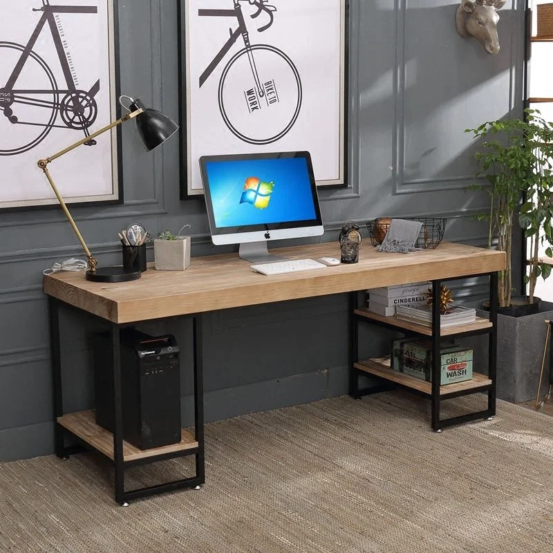 -مكتب كمبيوتر خشبي بمقعد واحد  - مراجعة Home Office Industrial Design وسعره