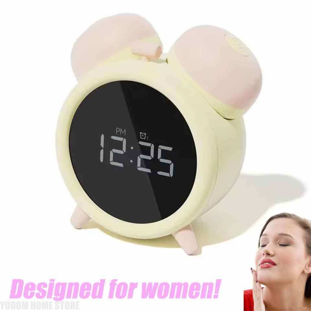 ساعة منبه سرية للسيدات بتصميم  - مراجعة Led Desk Clock وسعره
