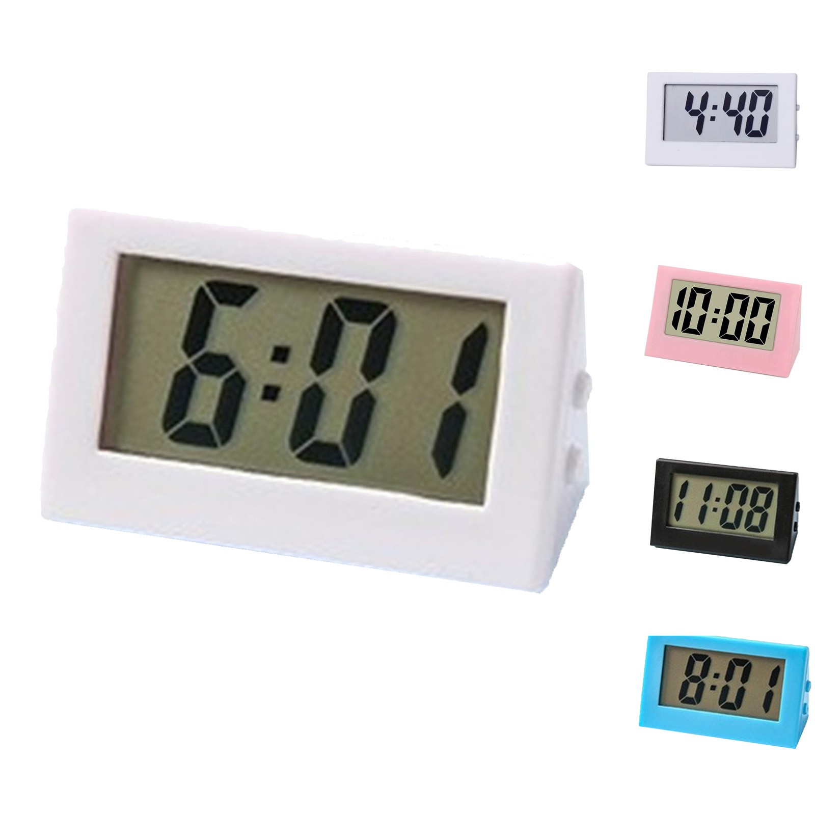 ساعة LED صغيرة شاشة رقمية إلكت - مراجعة Led Desk Clock وسعره