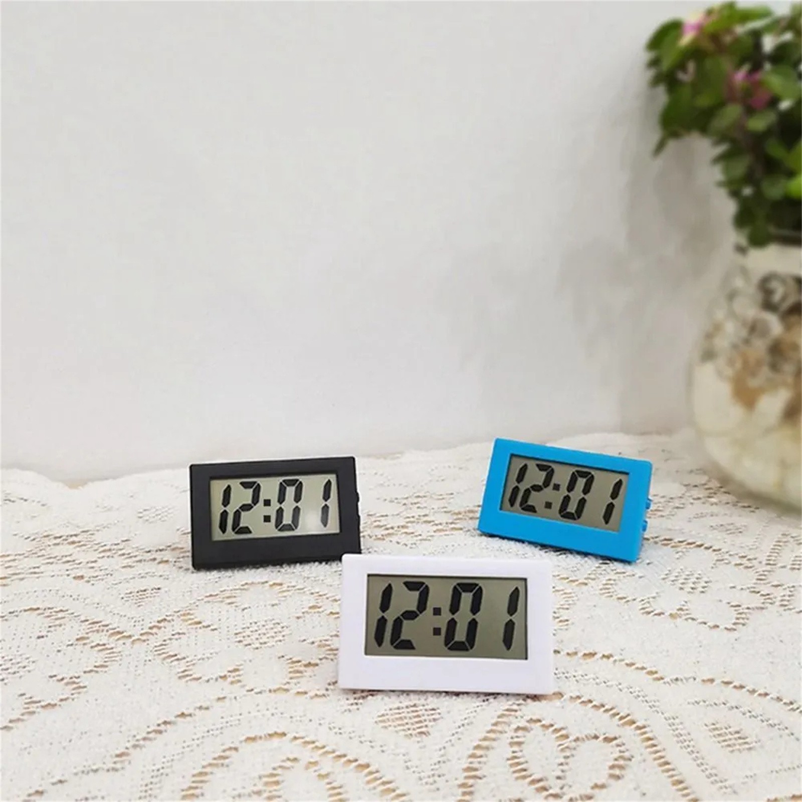 ساعة LED صغيرة شاشة رقمية إلكت - مراجعة Led Desk Clock وسعره
