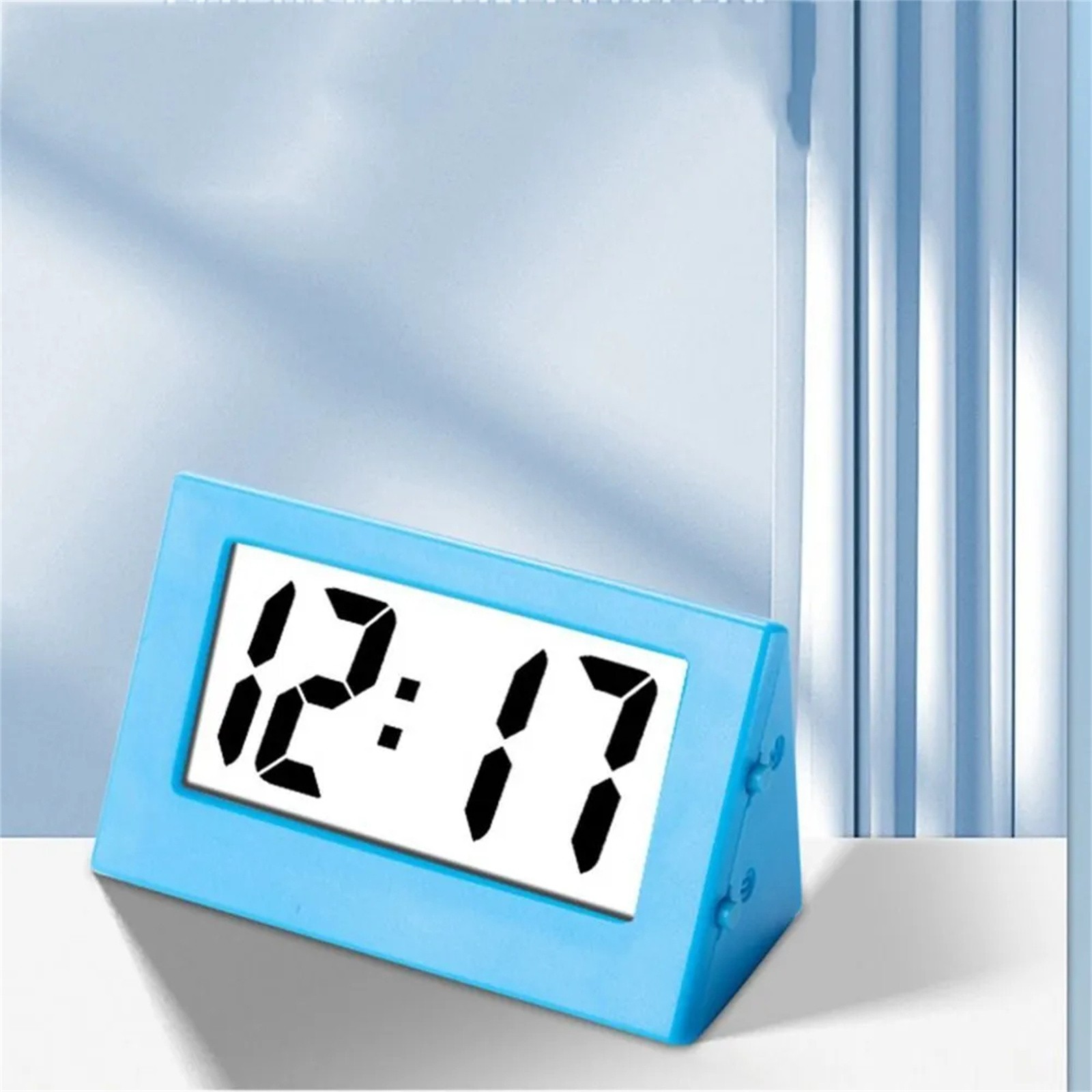 ساعة LED صغيرة شاشة رقمية إلكت - مراجعة Led Desk Clock وسعره