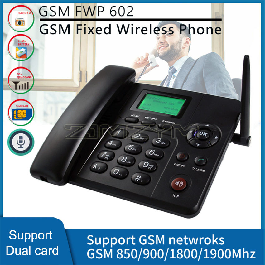 هاتف ثابت لاسلكي GSM ، بطاقة م - مراجعة Home Office Call Center وسعره