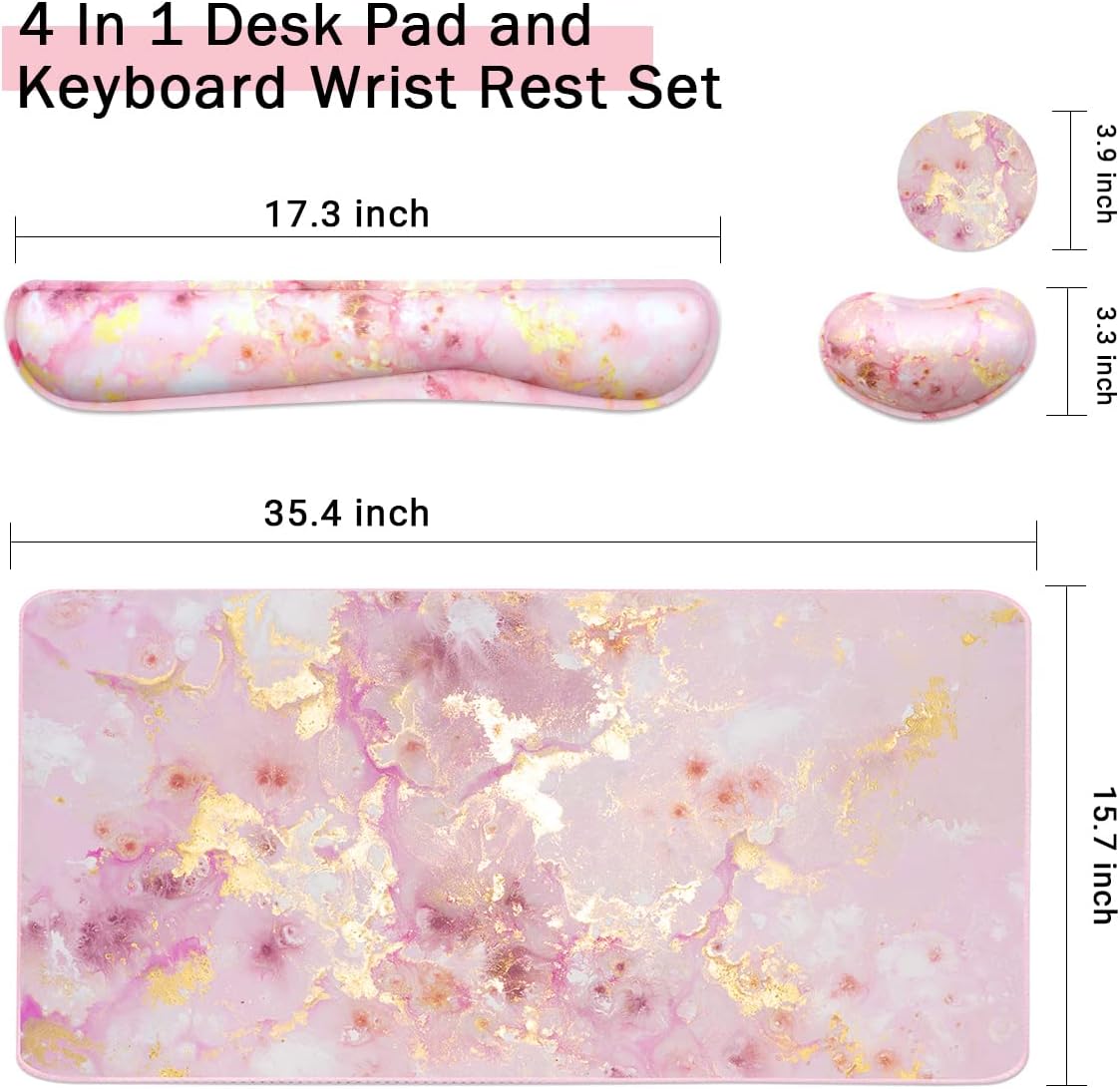 لوحة ماوس كبيرة للألعاب مع مسن - مراجعة Wrist Rest Pad وسعره