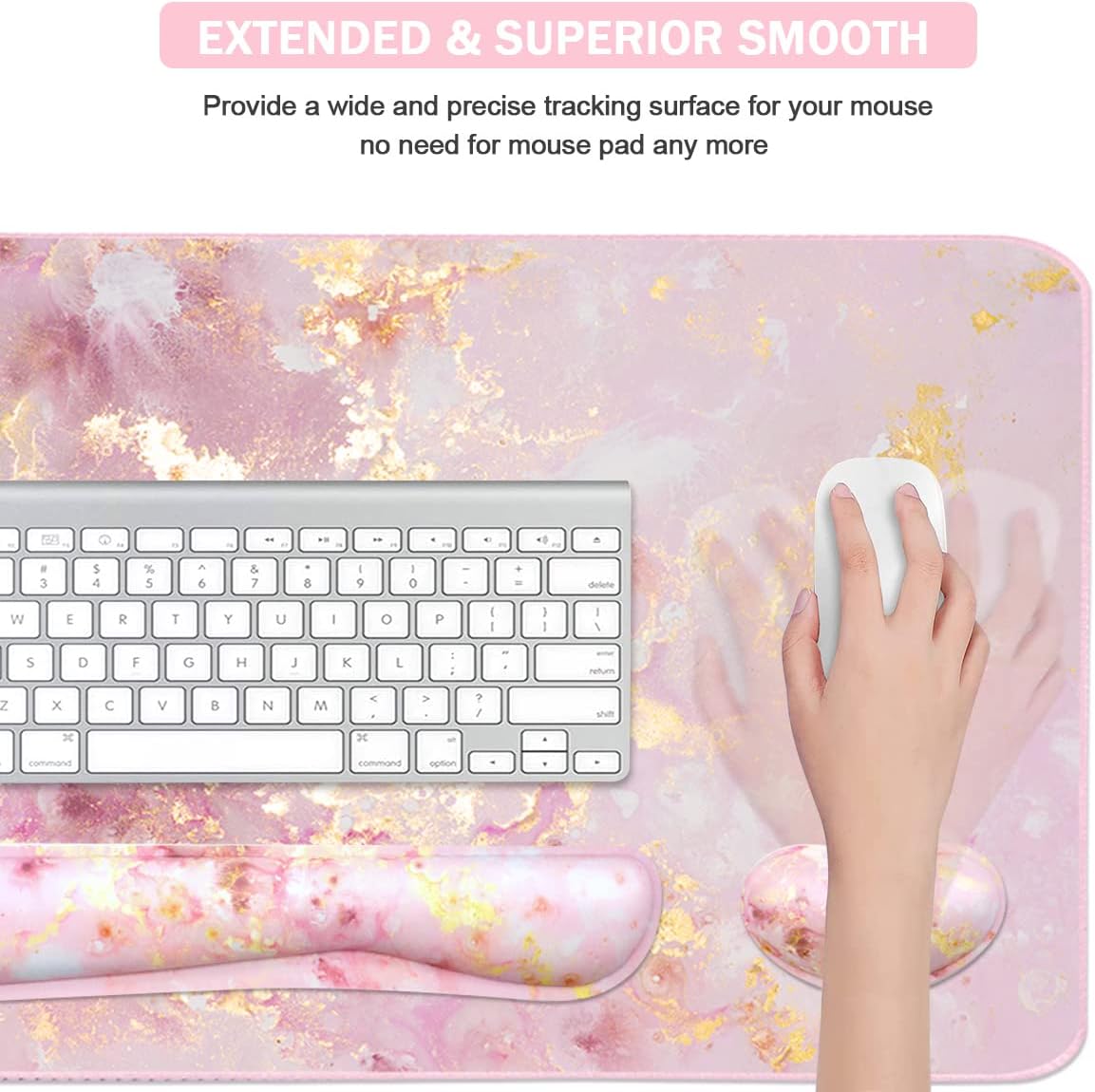 لوحة ماوس كبيرة للألعاب مع مسن - مراجعة Wrist Rest Pad وسعره