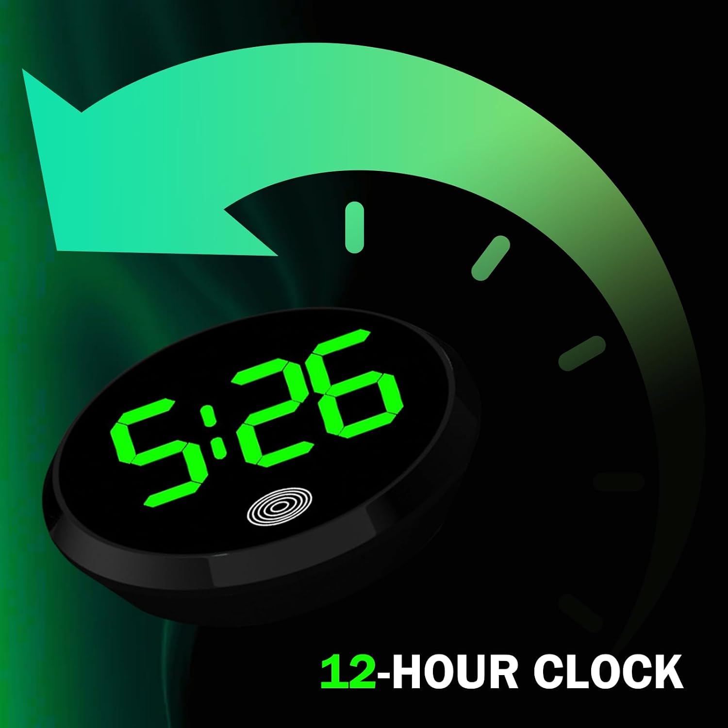 ساعة رقمية عالمية للوحة القياد - مراجعة Led Desk Clock وسعره