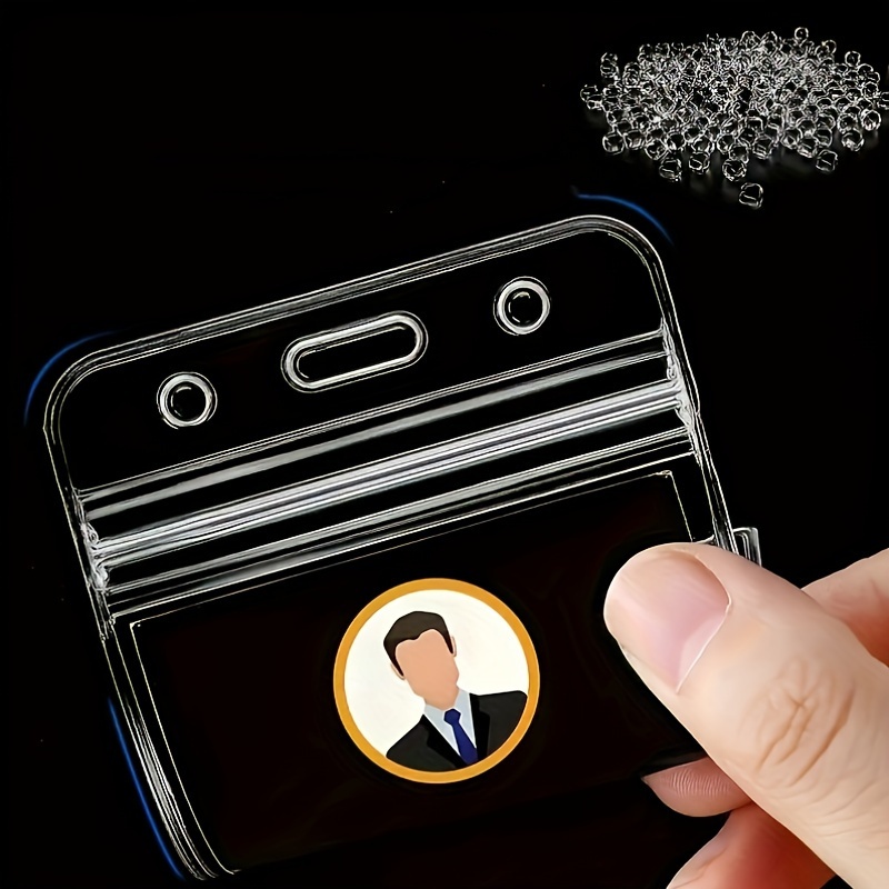 حامل بطاقة شارة اسم شفافة مقاو - مراجعة Home Office Login وسعره